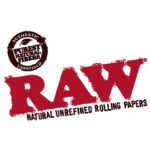 RAW - Natural Unrefined Rolling papers Logo | Kootenay Botanicals Canada