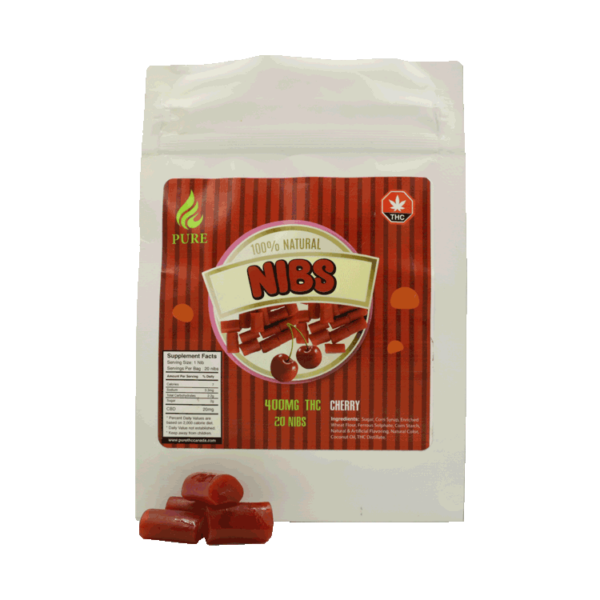 Nibs – THC Infused Licorice – 400mg | Kootenay Botanicals Canada
