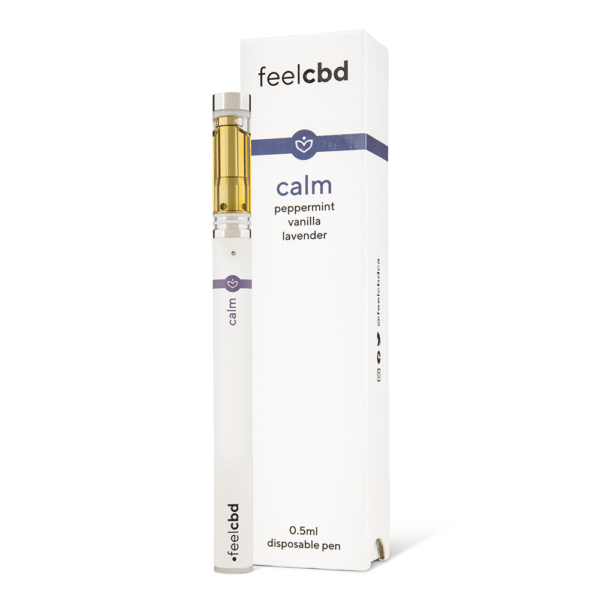 FeelCBD – Calm – Disposable CBD Vape Pen 0.5ml | Kootenay Botanicals Canada
