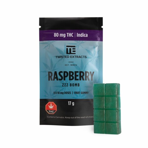 Twisted Extracts – Blue Raspberry – Zzz Bombs | Kootenay Botanicals Canada