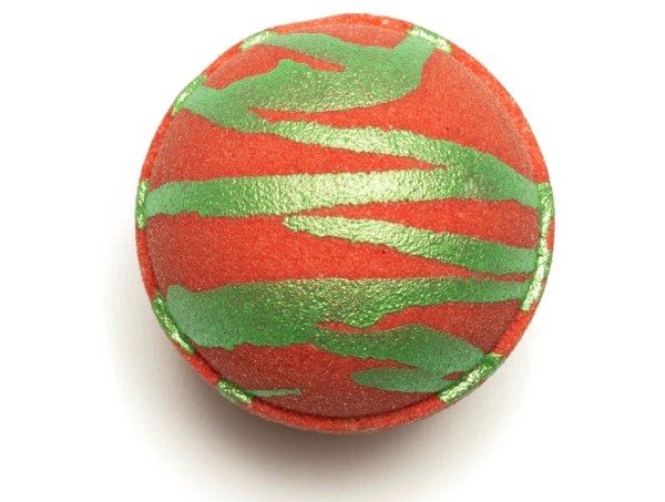 Nikki Stikki Botanicals – CBD Bath Bomb – Christmas Spirit Bomb (red/green) – 300mg CBD | Kootenay Botanicals Canada