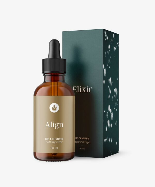Kif Life – Align – 1:1 THC/CBD Elixir – 300mg | Kootenay Botanicals Canada
