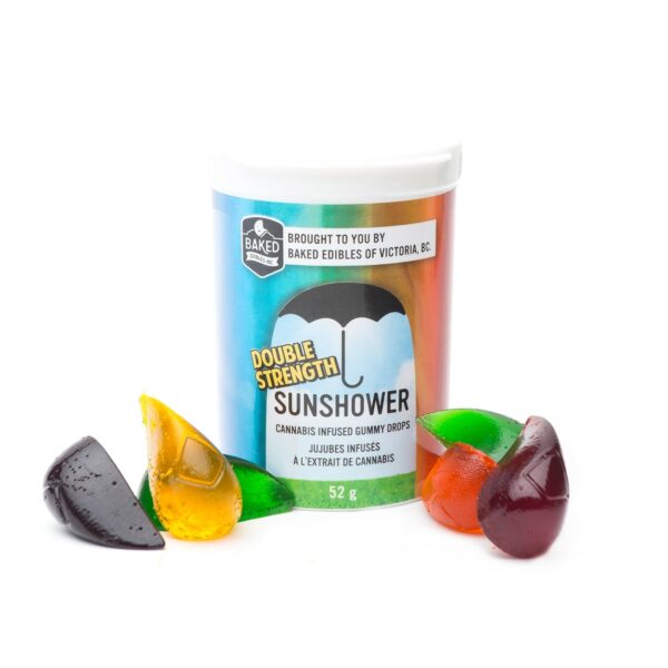 Baked Edibles – Sunshower Gummies | Kootenay Botanicals Canada
