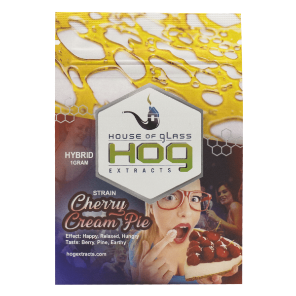 House Of Glass – Shatter – Cherry Cream Pie 1g | Kootenay Botanicals Canada