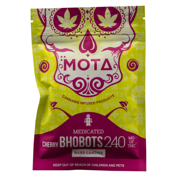 MOTA Edibles – BHO Bots – Cherry – 240mg THC | Kootenay Botanicals Canada