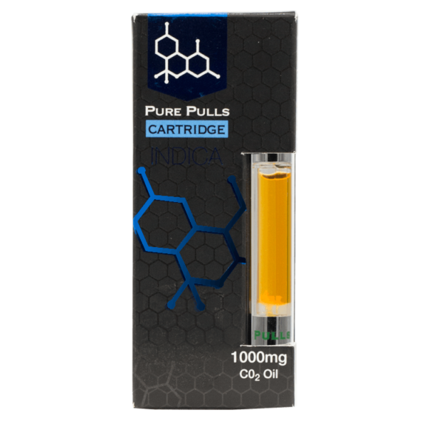 Pure Pulls – CO2 Oil Refill Cart – Indica 1ml | Kootenay Botanicals Canada
