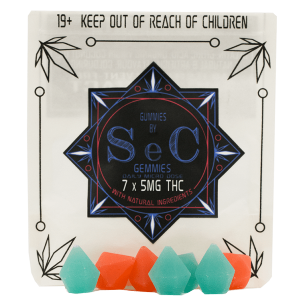 SEC – Gemmies – 35mg THC | Kootenay Botanicals Canada