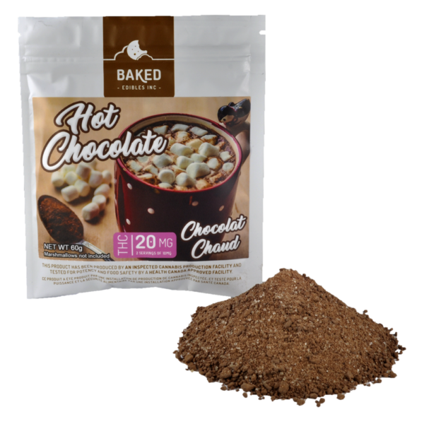 Baked Edibles – Hot Chocolate 20mg THC | Kootenay Botanicals Canada