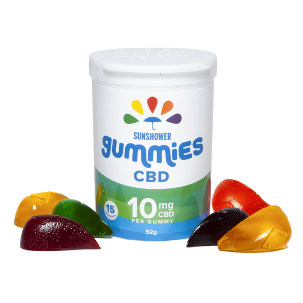 Baked Edibles – Sunshower Gummies CBD – 10mg | Kootenay Botanicals Canada