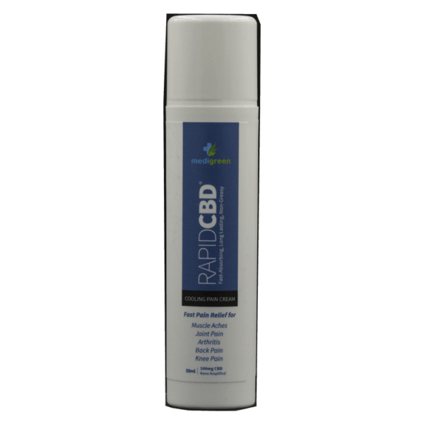 Medigreen Rapid CBD – Cooling Pain Cream | Kootenay Botanicals Canada