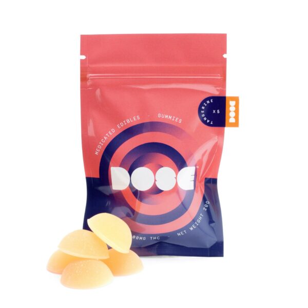 Dose Edibles Gummies – Tangerine | Kootenay Botanicals Canada