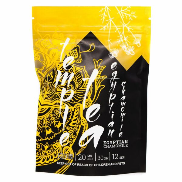 Temple Tea – Egyptian Chamomile – 120mg THC | Kootenay Botanicals Canada
