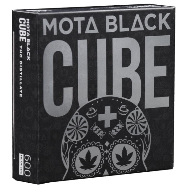 MOTA Black Cube – 600mg THC Milk Chocolate Cube | Kootenay Botanicals Canada