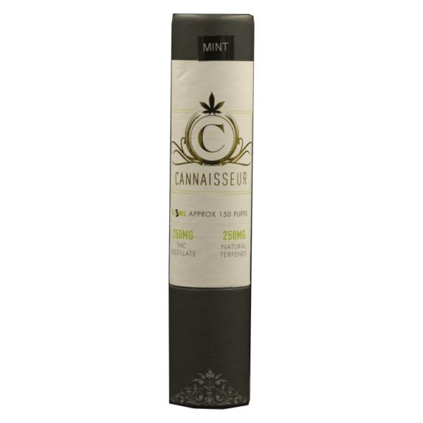 Cannaisseur – Disposable THC Distillate Pen – Mint 0.3ml | Kootenay Botanicals Canada
