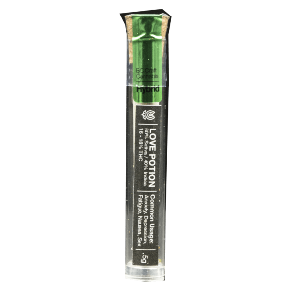 Flowerpwr – Pre-Roll – Love Potion – 0.5g | Kootenay Botanicals Canada