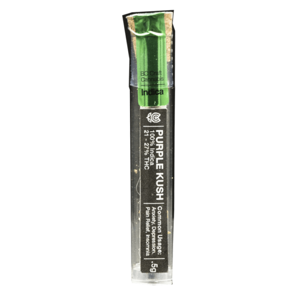 Flowerpwr – Pre-Roll – Purple Kush – 0.5g | Kootenay Botanicals Canada
