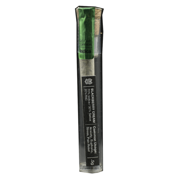 Flowerpwr – Pre-Roll – Blackberry Cream – 1g | Kootenay Botanicals Canada