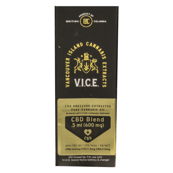 Vice – CO2 Oil Refill Cartridges – CBD Blend | Kootenay Botanicals Canada