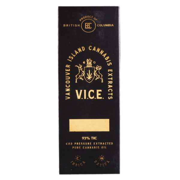 Vice – CO2 Oil Refill Cartridges – BC Kush 0.3ml | Kootenay Botanicals Canada