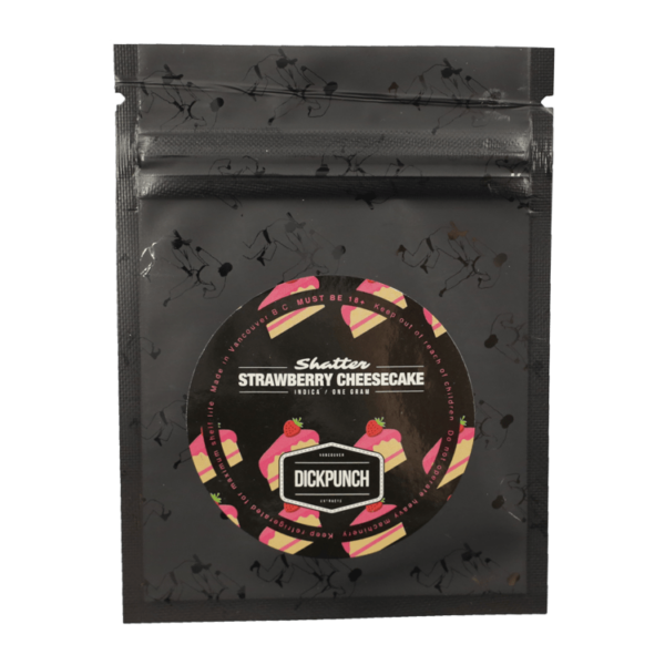 Dickpunch Extracts – Strawberry Cheesecake (indica) – 1g | Kootenay Botanicals Canada