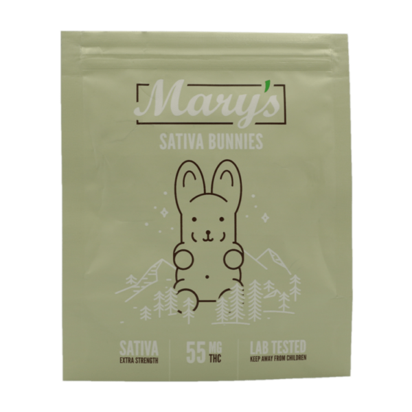 Mary’s Medibles – Sativa Bunnies – Extra Strength – 55mg | Kootenay Botanicals Canada