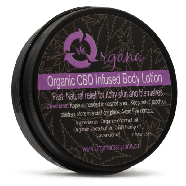 Organa – Organic CBD Infused Body Lotion | Kootenay Botanicals Canada