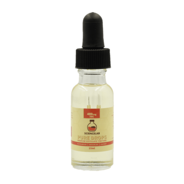 Sciencelab – Pure Drops – Premium Distillate Tincture – 400mg THC | Kootenay Botanicals Canada
