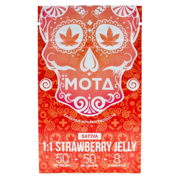 Mota – White Cube CBD – Strawberries & Cream – 180mg CBD | Kootenay Botanicals Canada