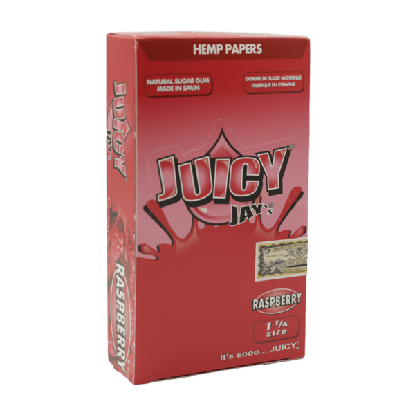 Juicy Jay’s – Hemp Papers (1.25 inch) – Raspberry | Kootenay Botanicals Canada