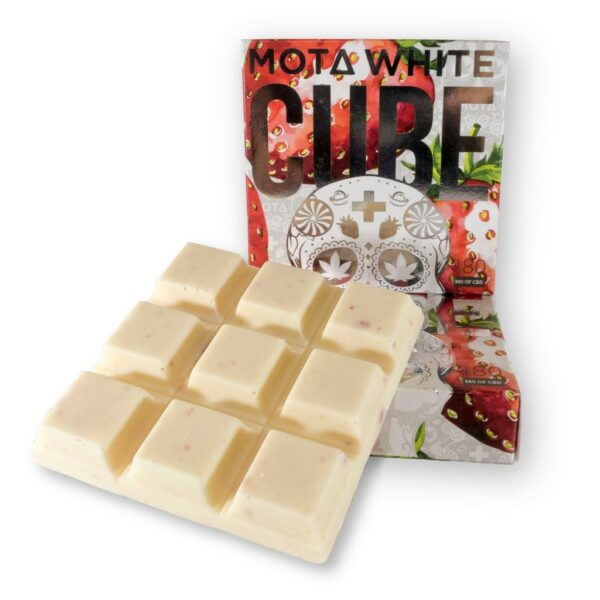 Mota – White Cube CBD – Strawberries & Cream – 180mg CBD | Kootenay Botanicals Canada