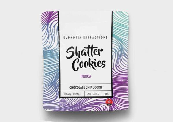 Euphoria Extractions – Chocolate Chip Cookie – Sativa – 100mg THC | Kootenay Botanicals Canada