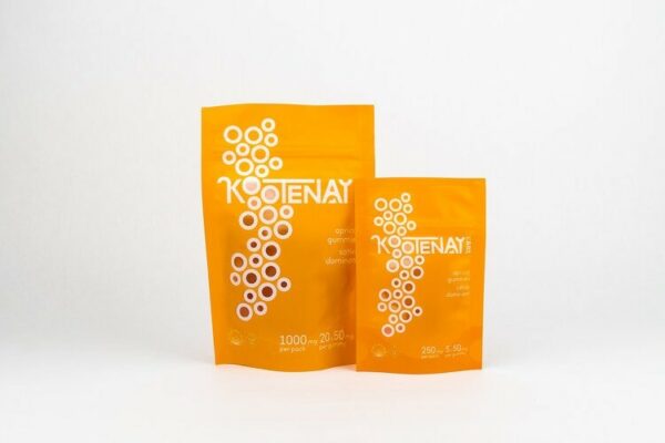 Kootenay Labs – 1:1 Gummies – Tangerine – 1000mg | Kootenay Botanicals Canada