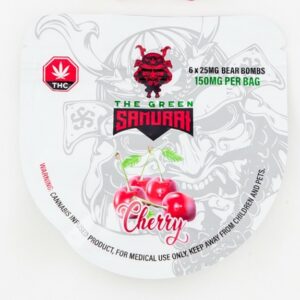The Green Samurai – Cherry Gummies – 150mg | Kootenay Botanicals Canada