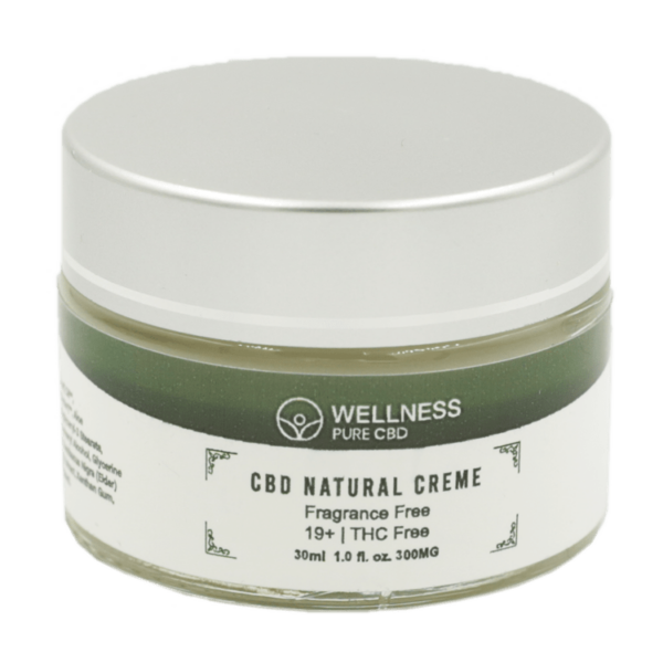 Wellness Pure CBD – Natural Creme – 500mg | Kootenay Botanicals Canada