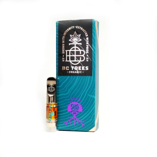 BC Trees – Organic CO2 Refill Cartridges – Indica – 500mg | Kootenay Botanicals Canada
