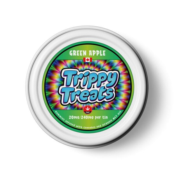 Trippy Treats – Hawaiian Fruit Punch Gummies – 400mg THC | Kootenay Botanicals Canada