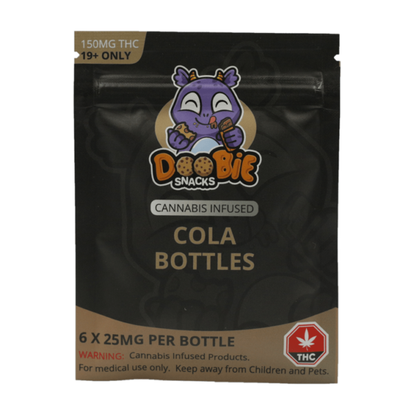 Doobie Snacks – CBD Sour Gummy Bears – 150mg CBD | Kootenay Botanicals Canada