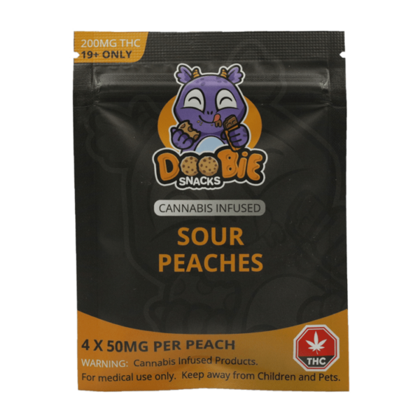 Doobie Snacks – CBD Sour Gummy Bears – 150mg CBD | Kootenay Botanicals Canada
