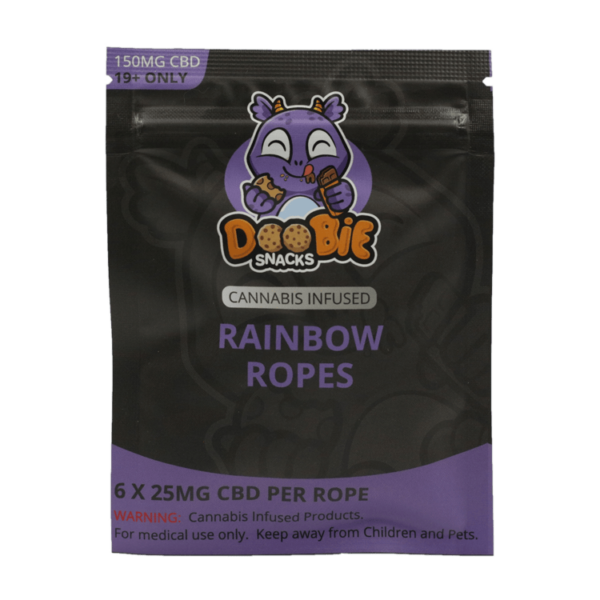 Doobie Snacks – CBD Sour Gummy Bears – 150mg CBD | Kootenay Botanicals Canada