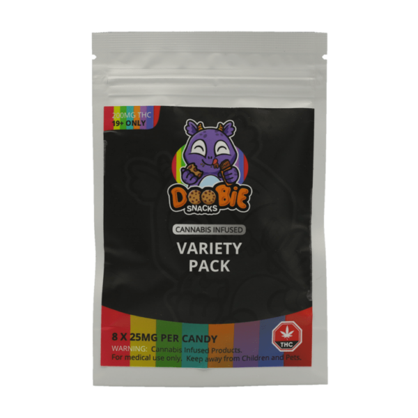 Doobie Snacks – CBD Sour Gummy Bears – 150mg CBD | Kootenay Botanicals Canada
