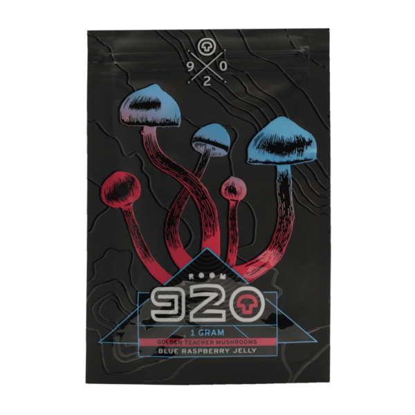 Room 920 – Blue Raspberry Jelly – 1 Gram (Golden Teacher Mushrooms) | Kootenay Botanicals Canada