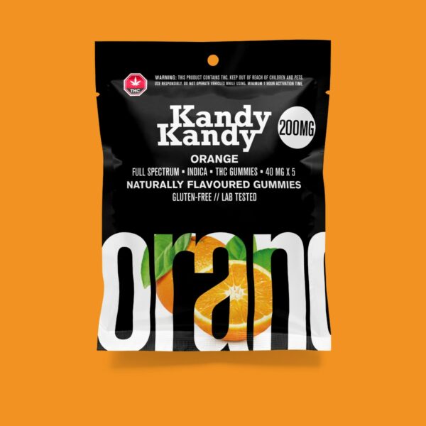 Kandy Kandy – Orange Gummies | Kootenay Botanicals Canada