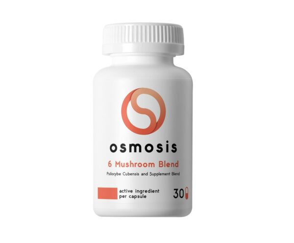 Osmosis 6 Mushroom Blend (30 Capsules) | Kootenay Botanicals Canada