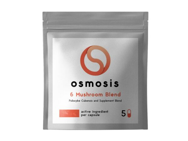 Osmosis 6 Mushroom Blend (5 Capsule Bags) | Kootenay Botanicals Canada