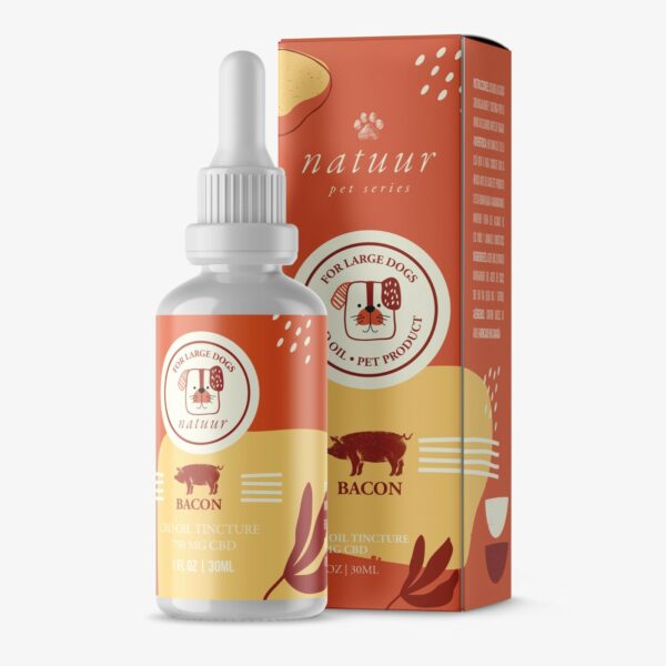 Natuur – Pet Series – CBD Oil For Small Dogs – Bacon Flavour – 125mg | Kootenay Botanicals Canada