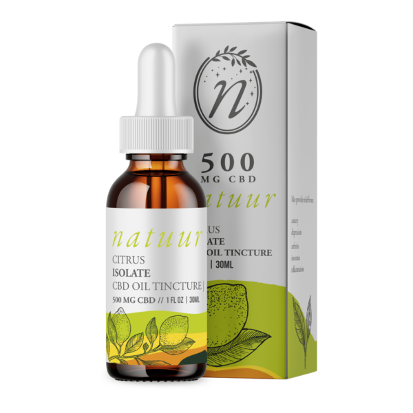 Natuur – Full Spectrum CBD Oil Tincture – Lemon Ginger – 1000mg | Kootenay Botanicals Canada