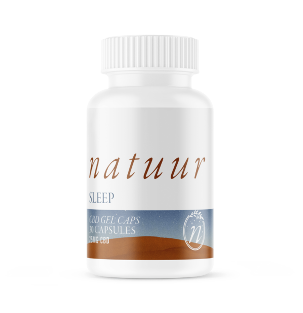 Natuur – CBD Gel Caps – Anti Stress | Kootenay Botanicals Canada