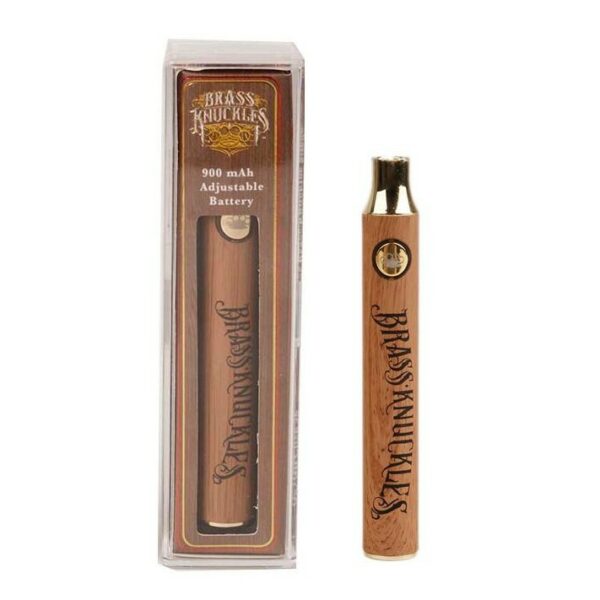 Brass Knuckles – 900mAh Vape Battery (510 thread) | Kootenay Botanicals Canada