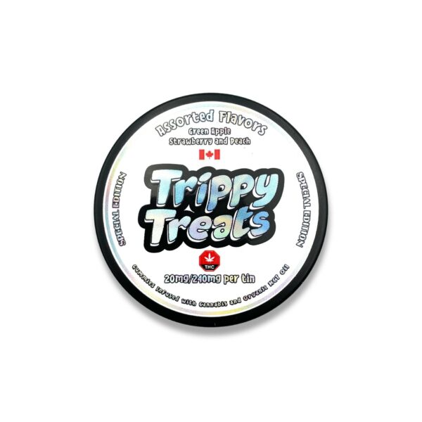 Trippy Treats – Assorted Flavour Gummies – 400mg THC | Kootenay Botanicals Canada
