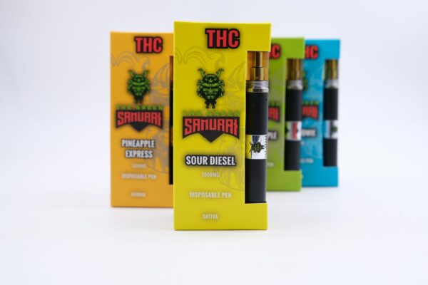 Green Samurai – Disposable Vapes – Sativa – 1ml | Kootenay Botanicals Canada